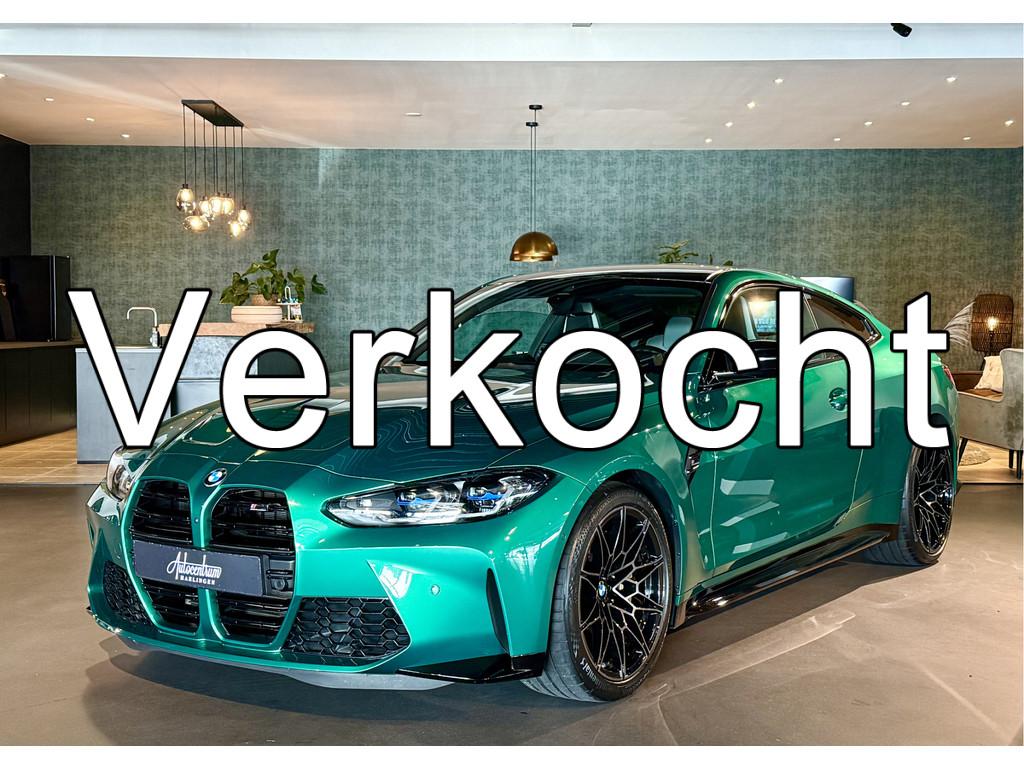 BMW 4 Serie Coupé M4 Competition I Race Track I Carbon Buck, Auto's, Automaat, Achterwielaandrijving, Gebruikt, 4 stoelen