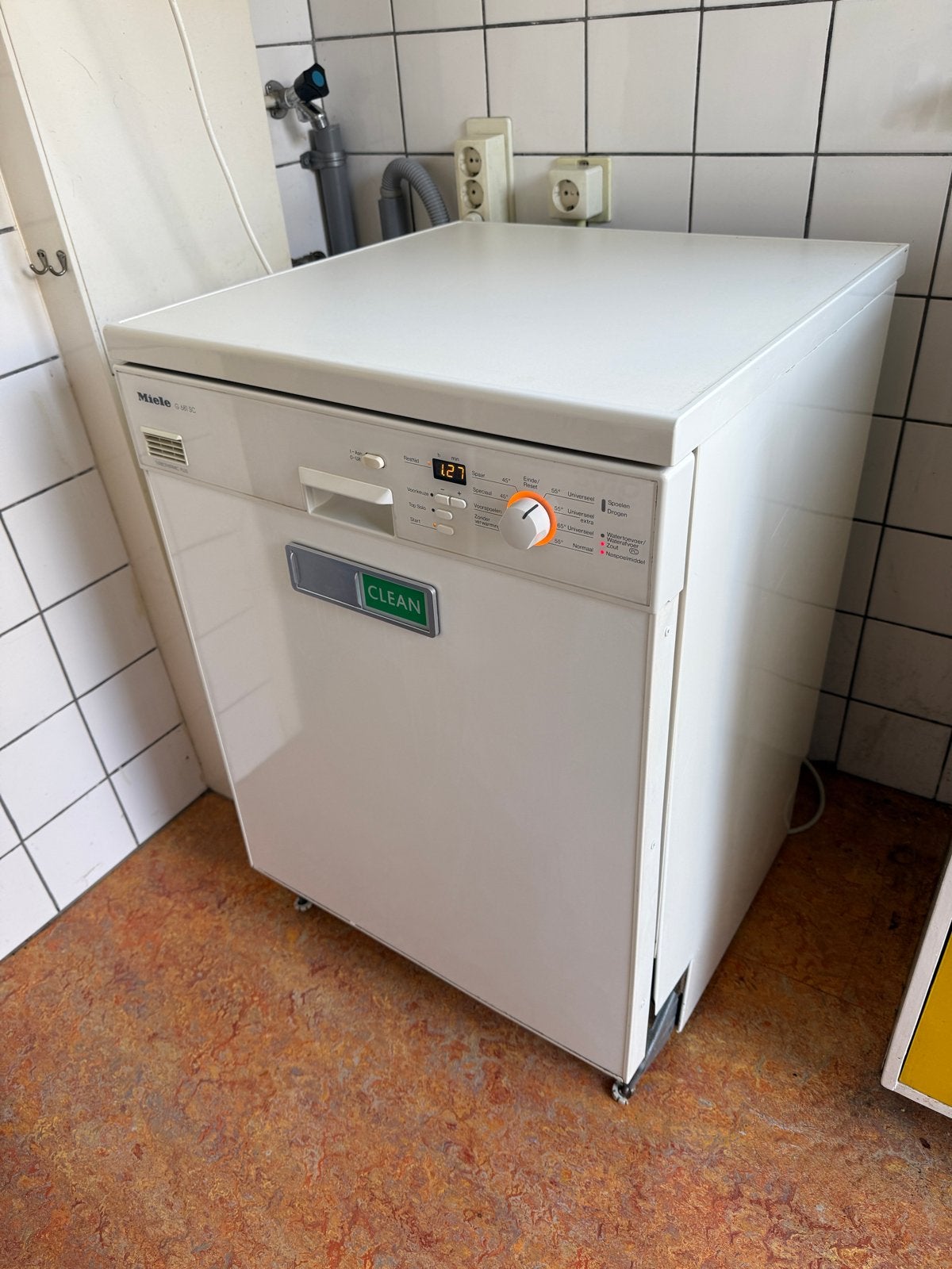 Miele - Goed werkende vaatwasser - weg ivm verbouwing, Witgoed en Apparatuur, Vaatwasmachines, Ophalen, Gebruikt, 60 cm of meer