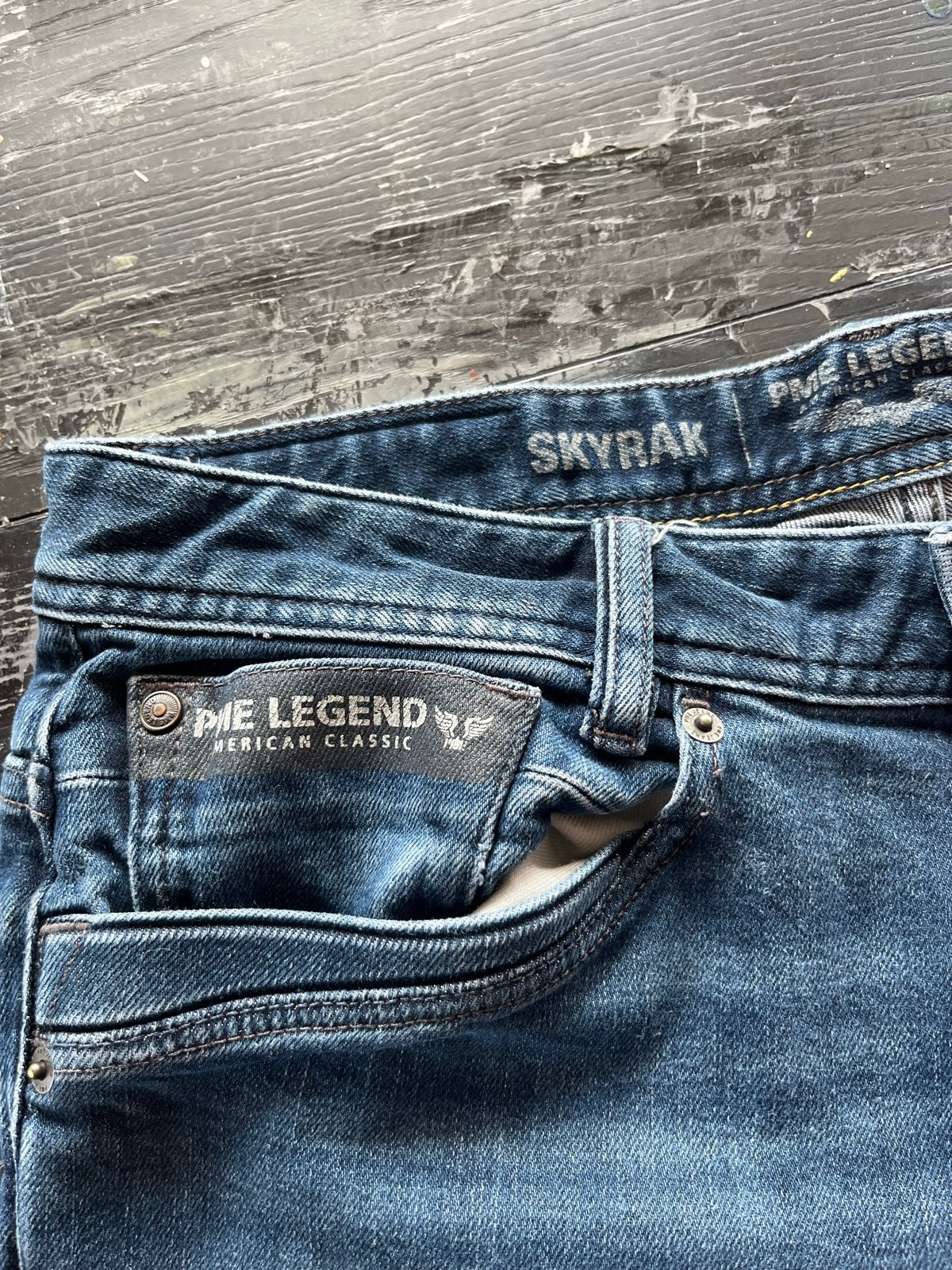 PME Legend Skyrak Jeans - Maat 34/34, Ophalen of Verzenden, Gedragen, Blauw, W33 - W34 (confectie 48/50)
