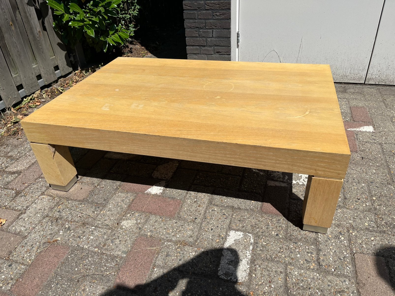 GRATIS - salontafel, Ophalen, Gebruikt, 100 tot 150 cm, 50 tot 100 cm