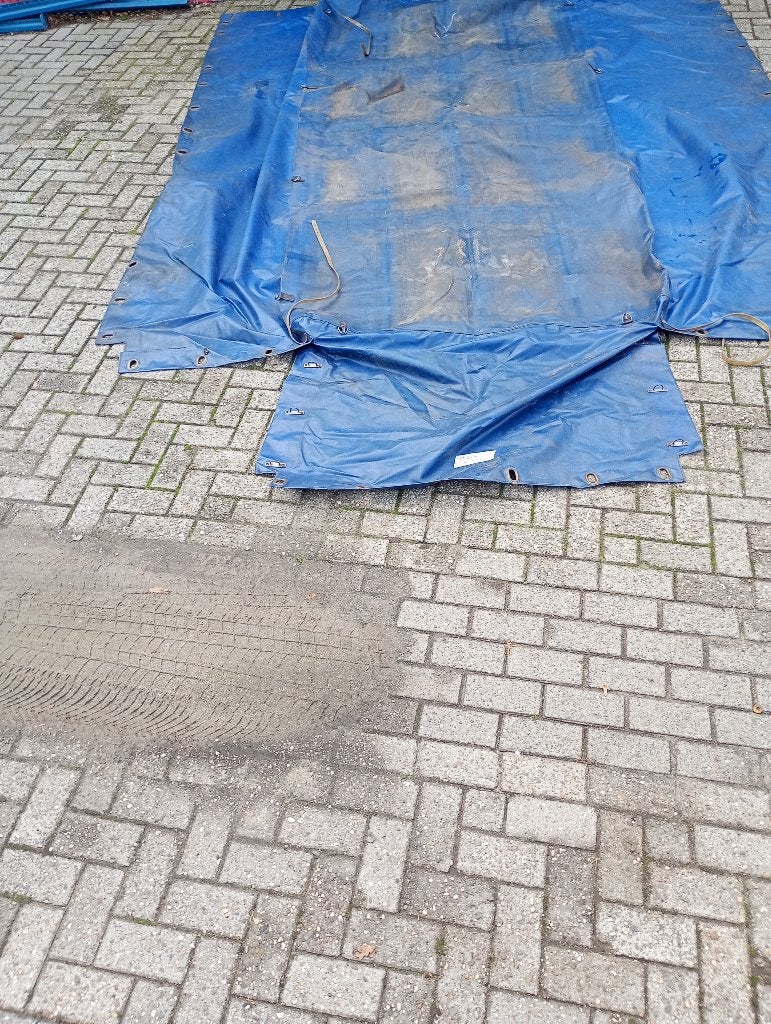 aanhanger dekzeil, Ophalen, Gebruikt