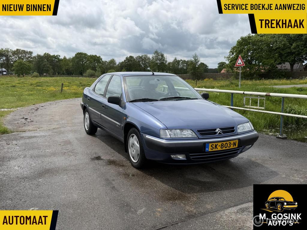 Citroen Xantia 2.0i-16V Automaat 124568 km Aantoonbaar apk, Auto's, 1998 cc, Gebruikt, 4 cilinders, Blauw