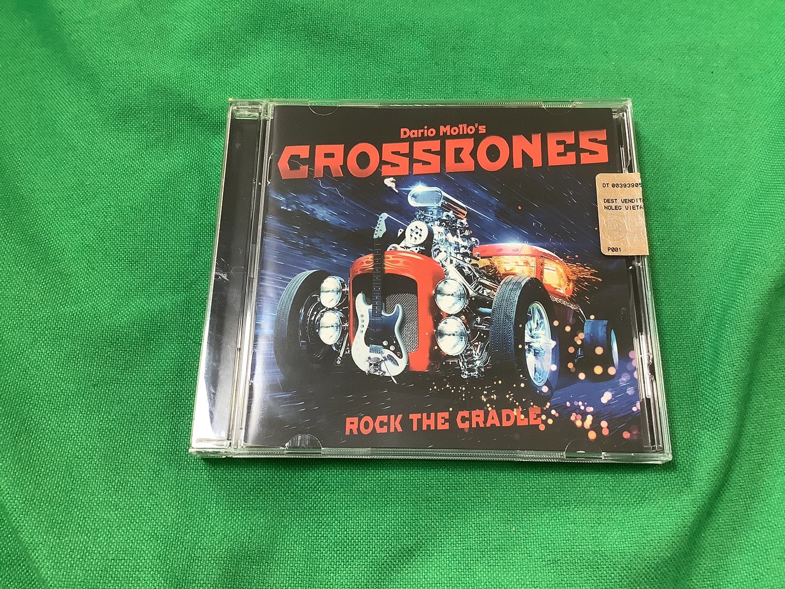 Dario Mollo’s Crossbones-Rock The Cradle cd (Ita), Ophalen of Verzenden, Zo goed als nieuw