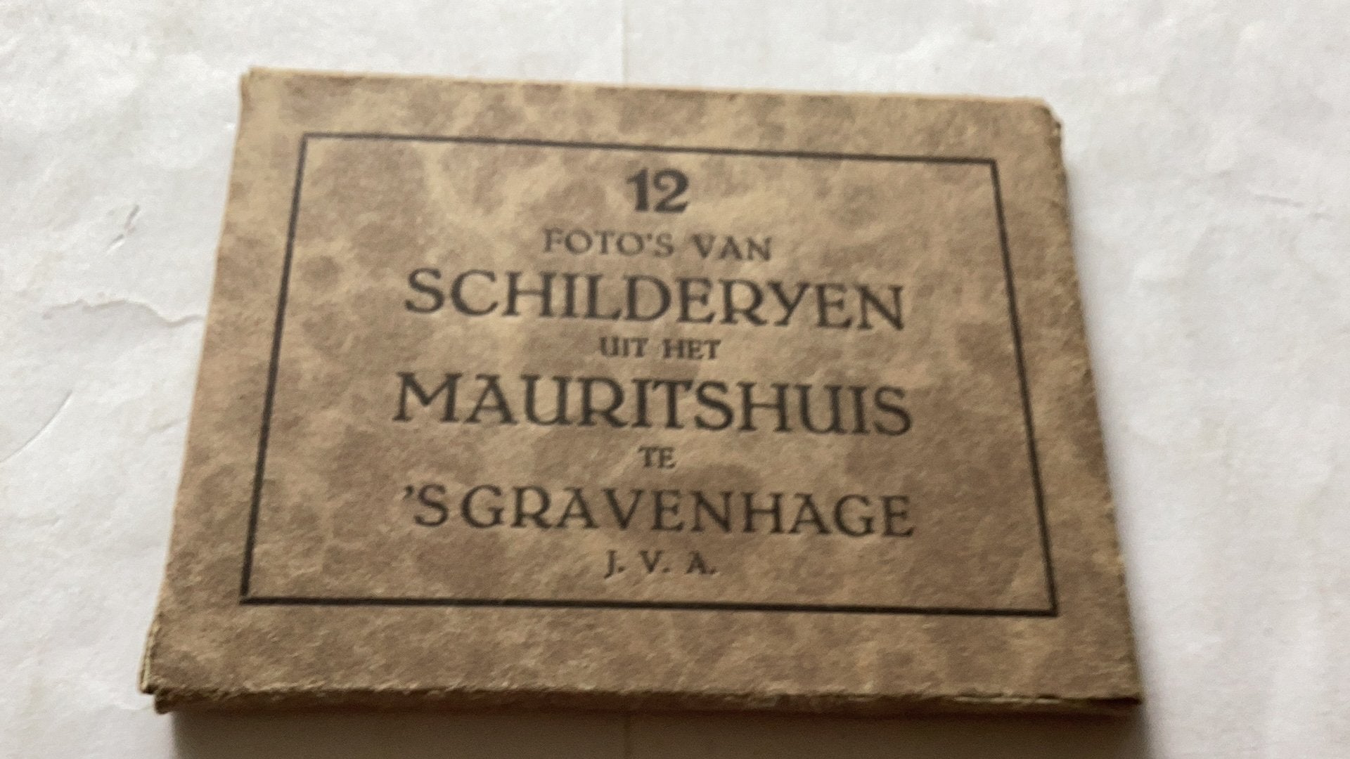 12 Foto's van Schilderijen uit het Mauritshuis, Den Haag, Ophalen of Verzenden
