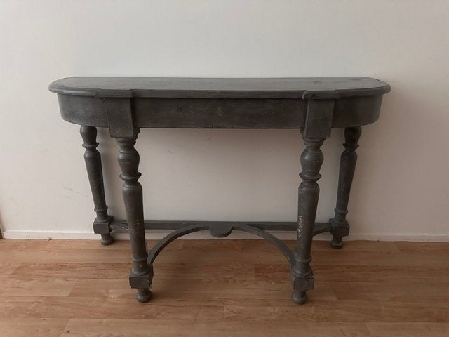 sidetable grijs 120cm breed, Ophalen, Gebruikt, 100 tot 150 cm, Landelijk