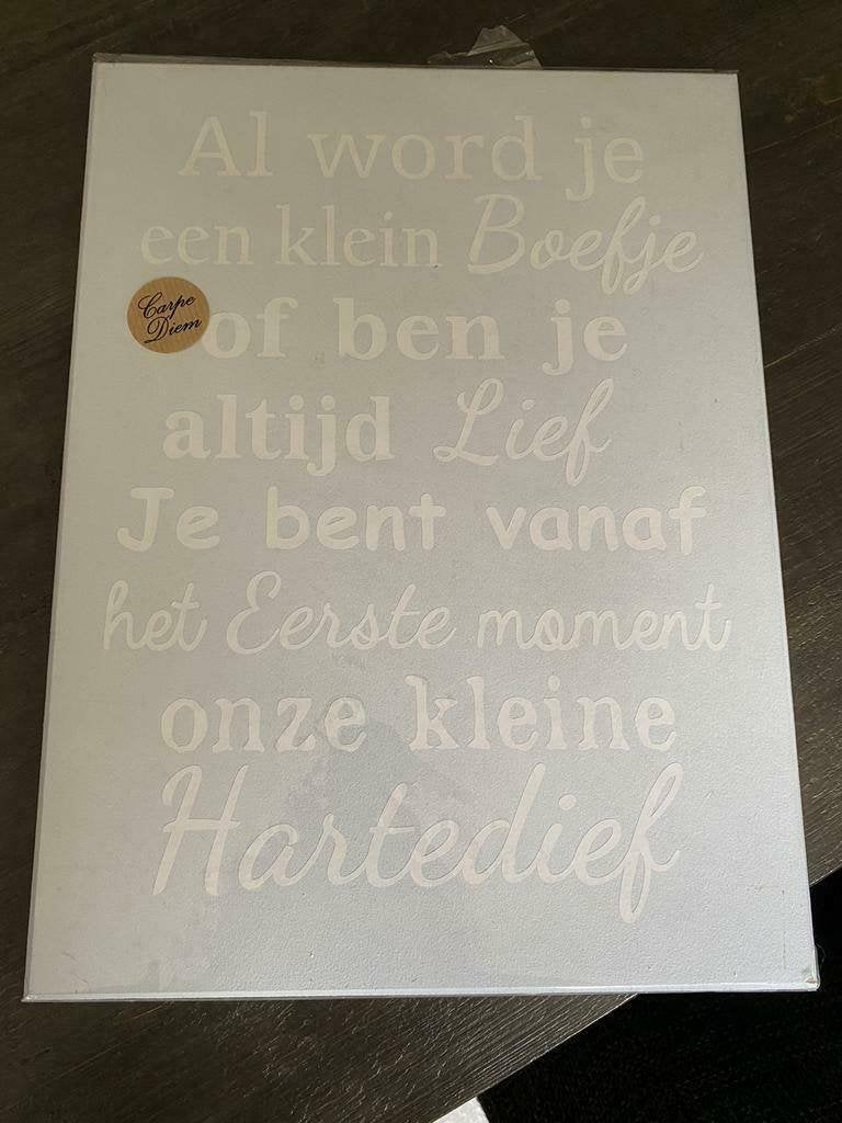 Geboorte bord Kado, Kinderen en Baby's, Kraamcadeaus en Geboorteborden, Ophalen, Nieuw