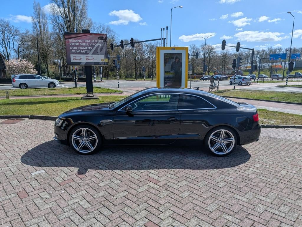 Audi A5 2.0 Tfsi 155KW Coupe Quattro AUT 2014 Zwart, Auto's, Automaat, 1525 kg, Zwart, 4 cilinders