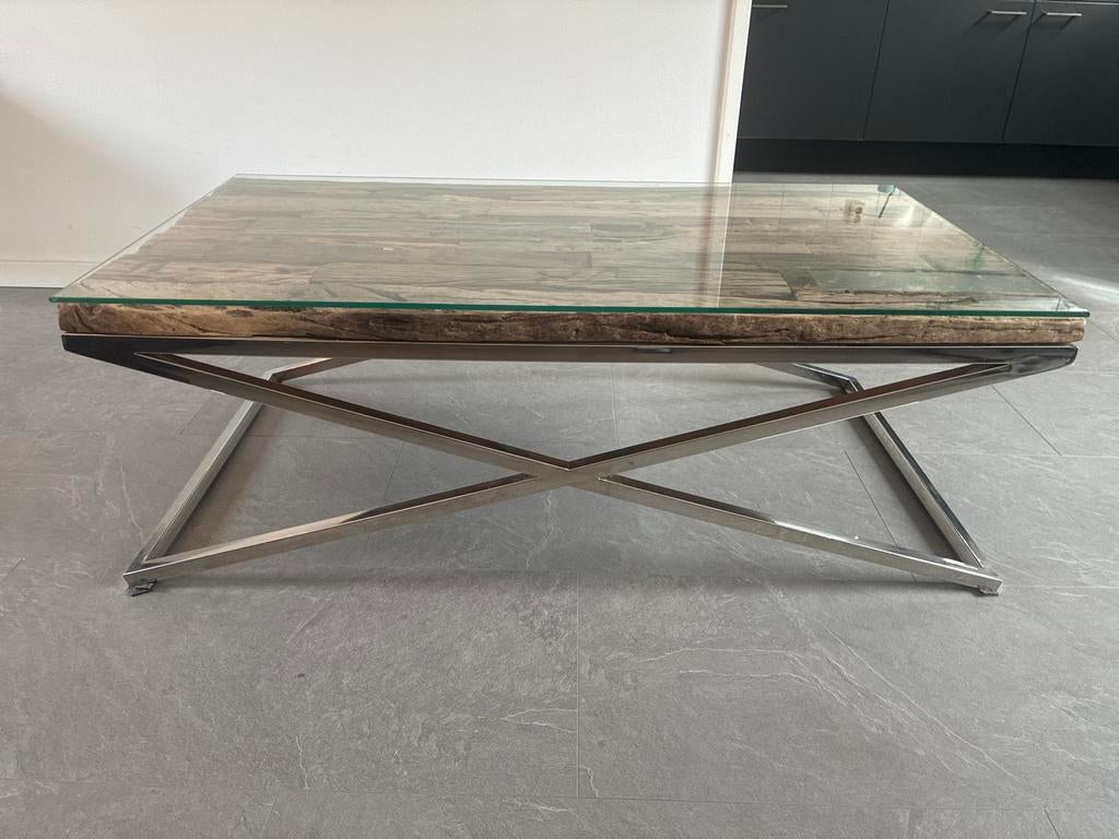 Salontafel Eric Kuster, 130x80x45, Ophalen, 100 tot 150 cm, 50 tot 100 cm, Minder dan 50 cm