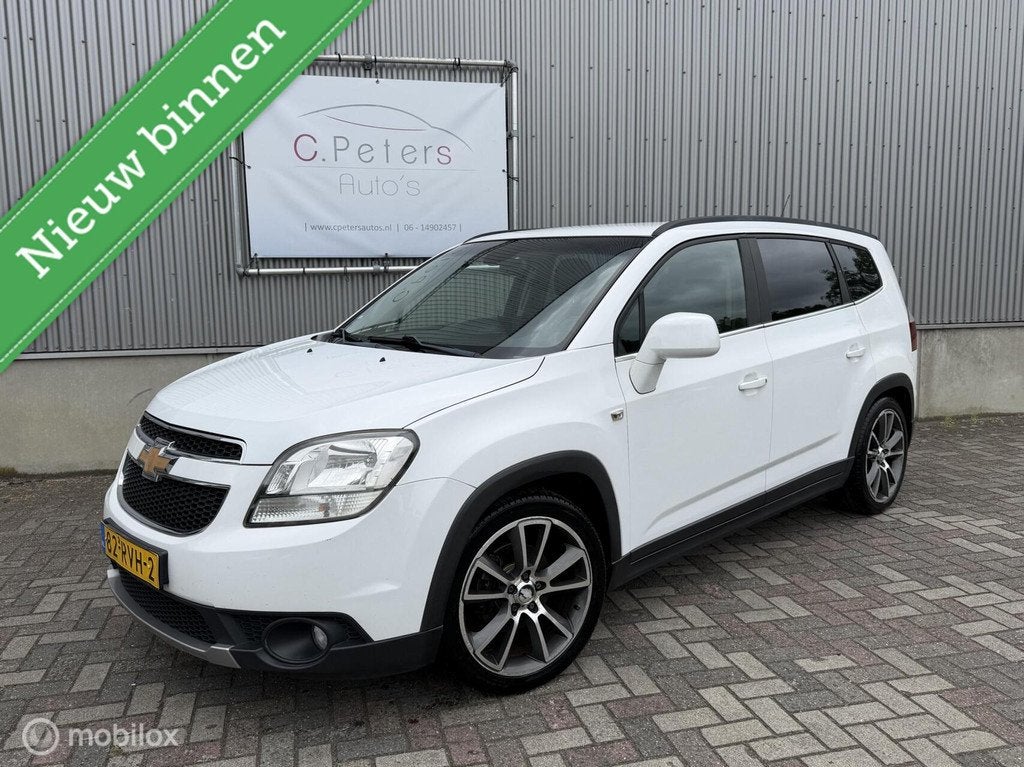 Chevrolet Orlando 1.8 LTZ 140pk 2011 / 7 persoons / Navigati, Auto's, Chevrolet, Voorwielaandrijving, Euro 5, Stof, 4 cilinders