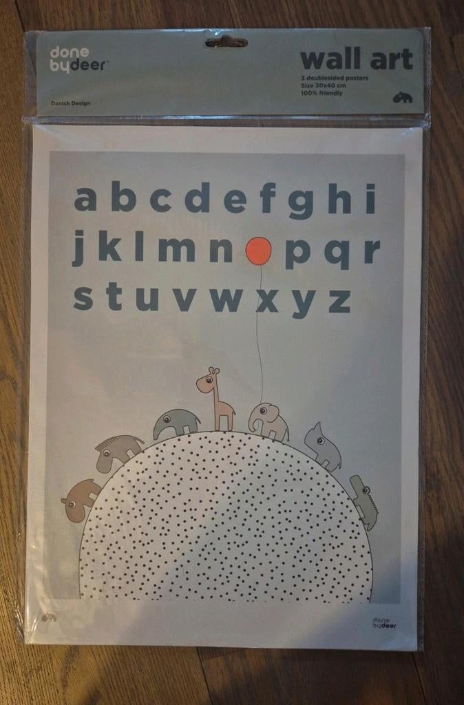 Nieuw: Done by Deer wall art, posters, 3x dubbelzijdig, Kinderen en Baby's, Ophalen of Verzenden, Nieuw