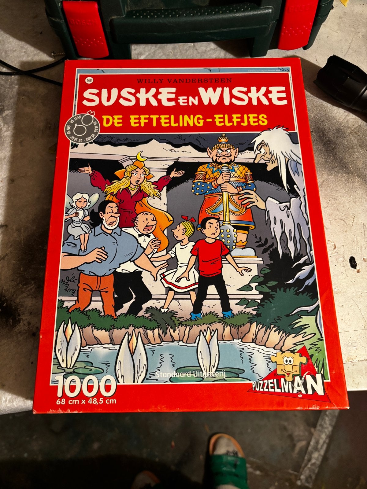 Suske en Wiske De Efteling-Elfjes Puzzel 1000 stukjes, Hobby en Vrije tijd, Denksport en Puzzels, Ophalen of Verzenden, 500 t/m 1500 stukjes