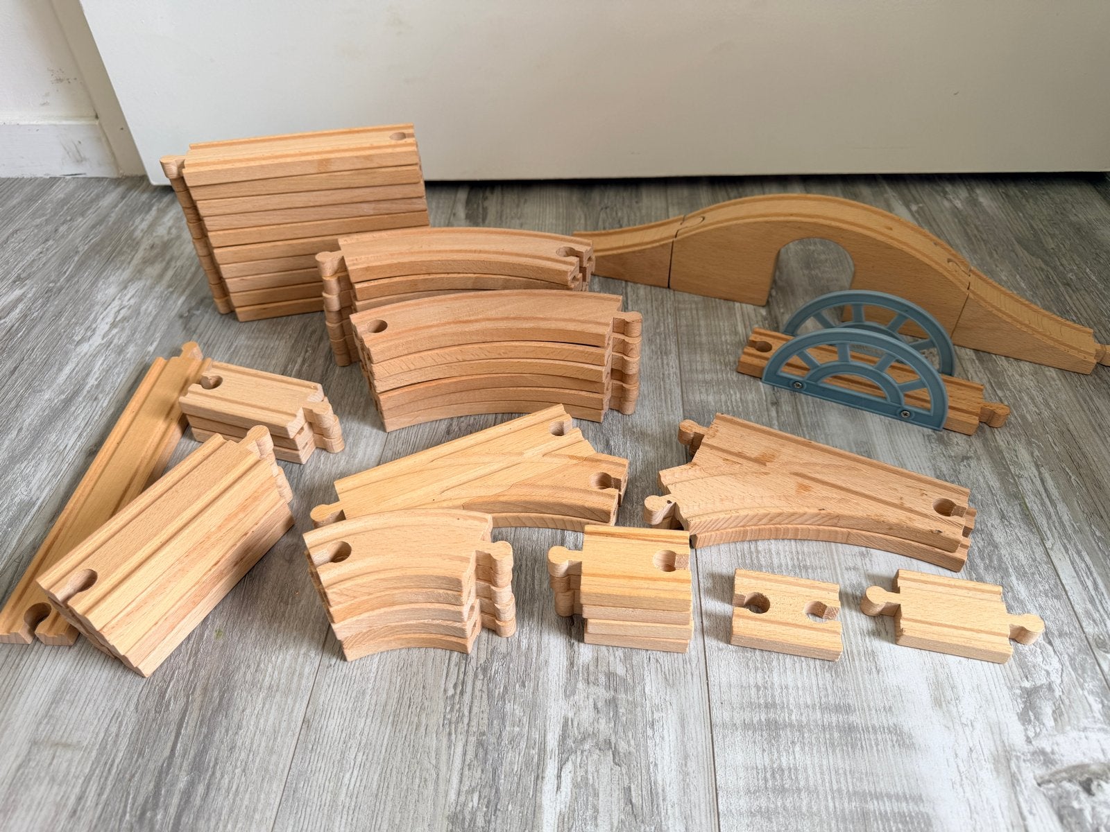 Little Dutch Treinbaan Set Compleet met Extra's, Ophalen of Verzenden, Zo goed als nieuw, Overige typen