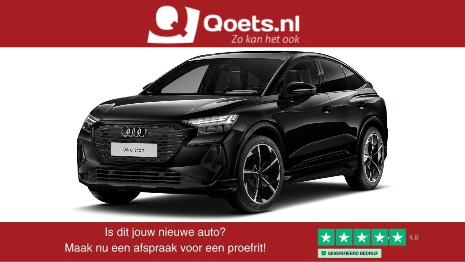 Audi Q4 Sportback e-tron 45 quattro S Edition 82 kWh Panoram, Auto's, Gebruikt, 82 kWh, Met garantie (alle), 2135 kg