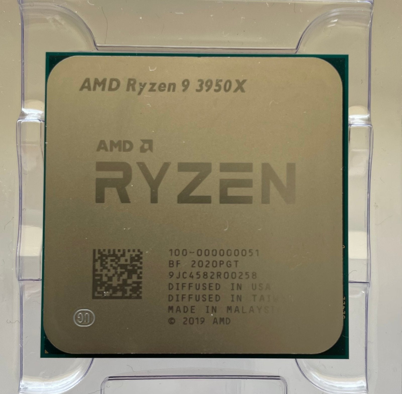 AMD Ryzen 9 3950x 16 Cores, Computers en Software, Processors, Zo goed als nieuw, Ophalen of Verzenden