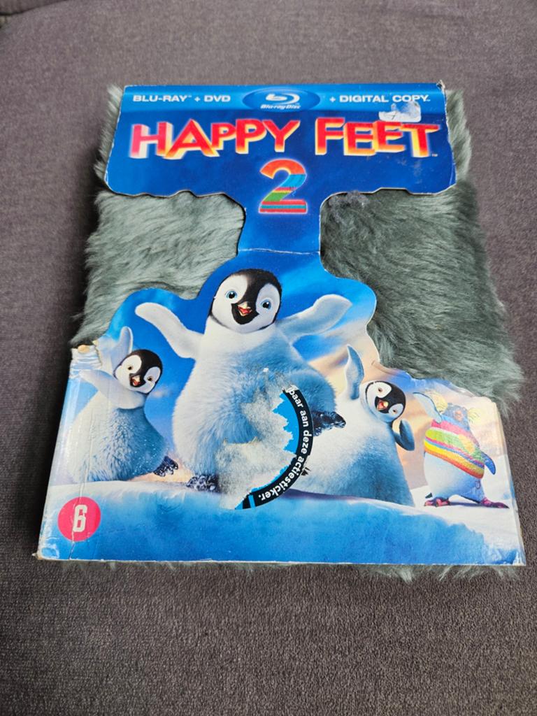 Happy feet 2 - bluray, Cd's en Dvd's, Dvd's | Tekenfilms en Animatie, Alle leeftijden, Ophalen of Verzenden, Zo goed als nieuw