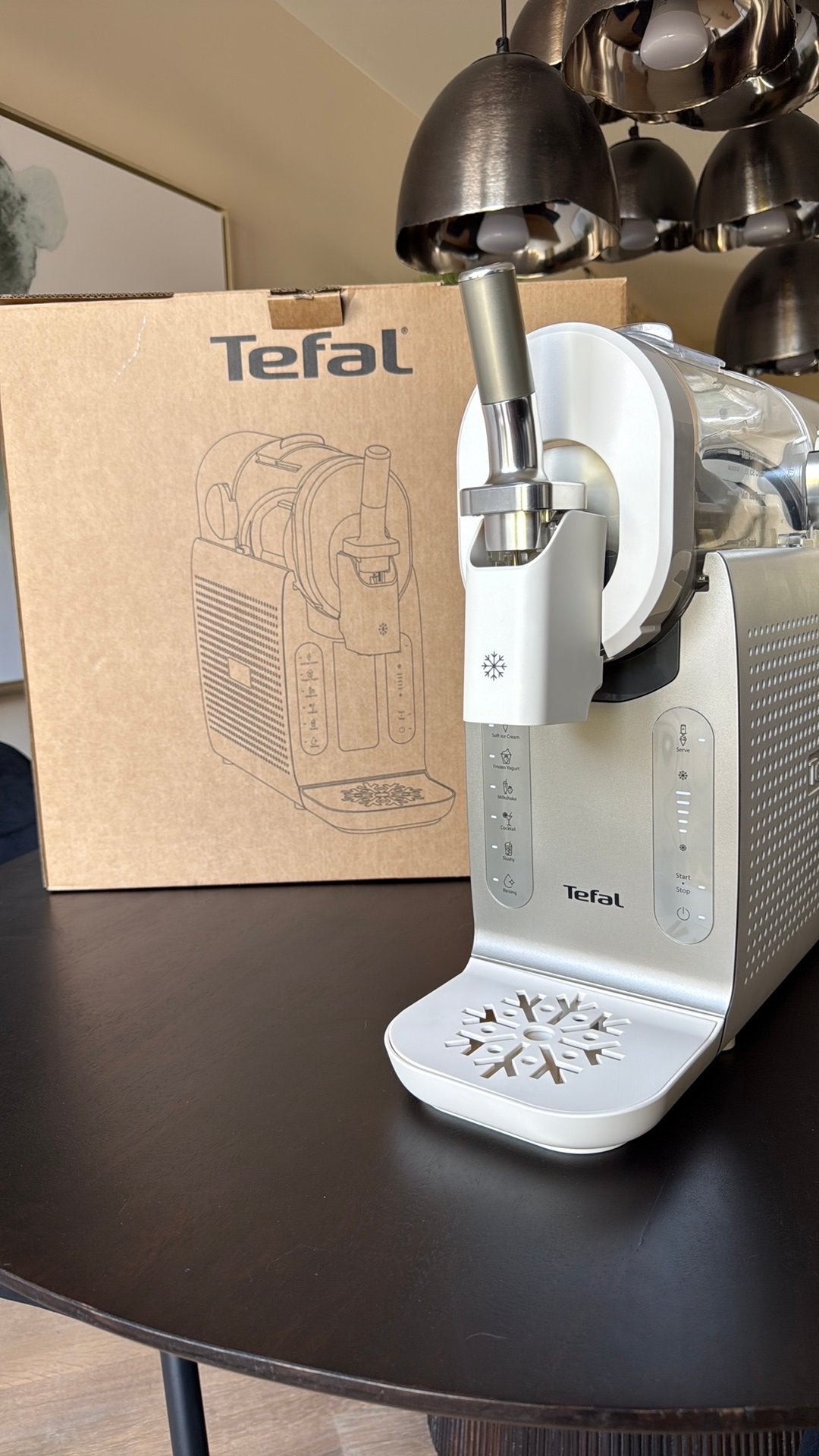 Tefal Freezi IJsmachine - met garantie, Ophalen, Zo goed als nieuw