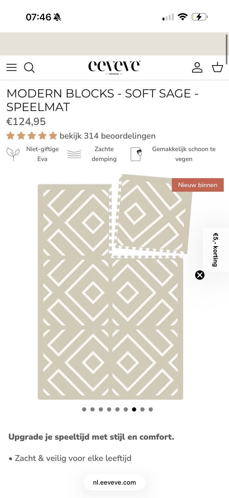 Eeveve speelmat, Ophalen, Gebruikt