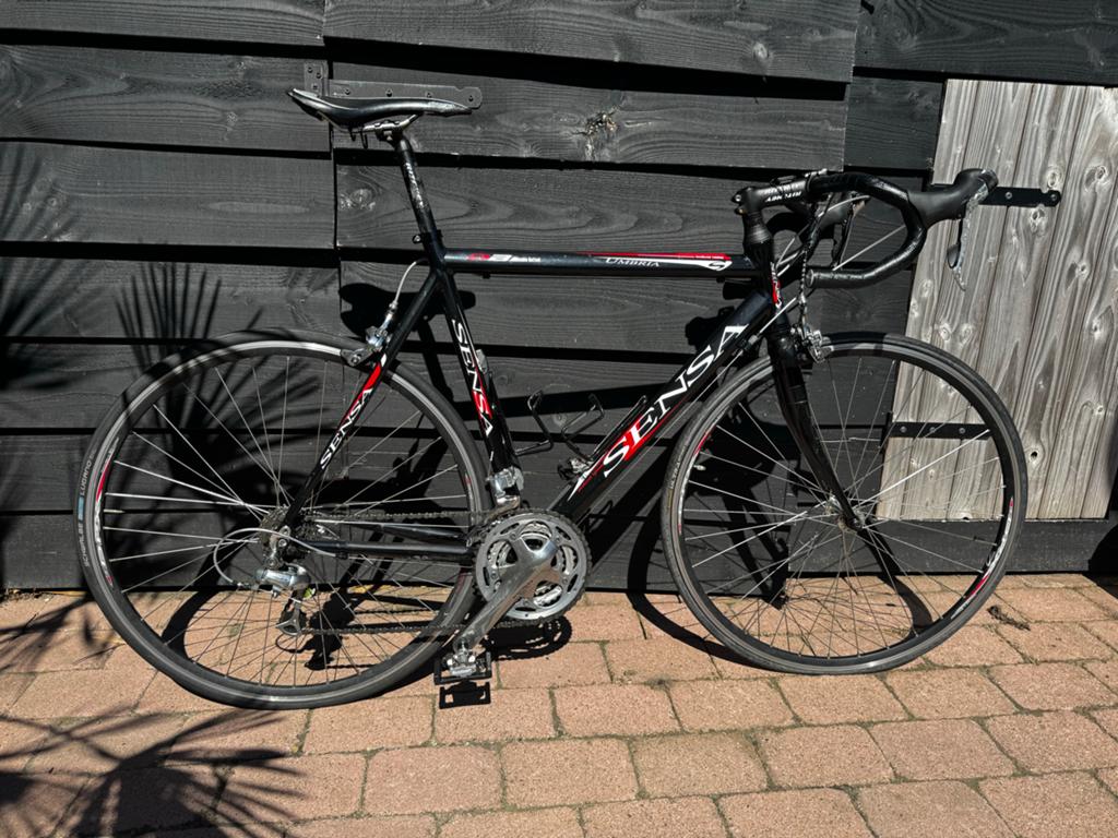 Sensa Umbria racefiets - Klaar voor de weg!, Fietsen en Brommers, Fietsen | Racefietsen, 28 inch, Gebruikt, Aluminium, Meer dan 20 versnellingen
