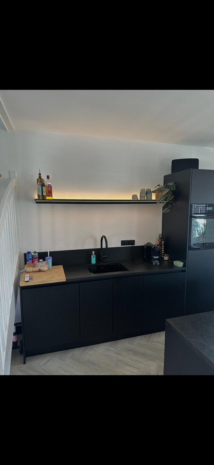 Novy Shelf Pro 180 cm zwart | Gesture Control |, Ophalen of Verzenden, Zo goed als nieuw