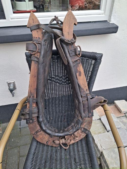 Antieke paardenhaam / halsjuk, Dieren en Toebehoren, Ophalen, Gebruikt, Overige soorten