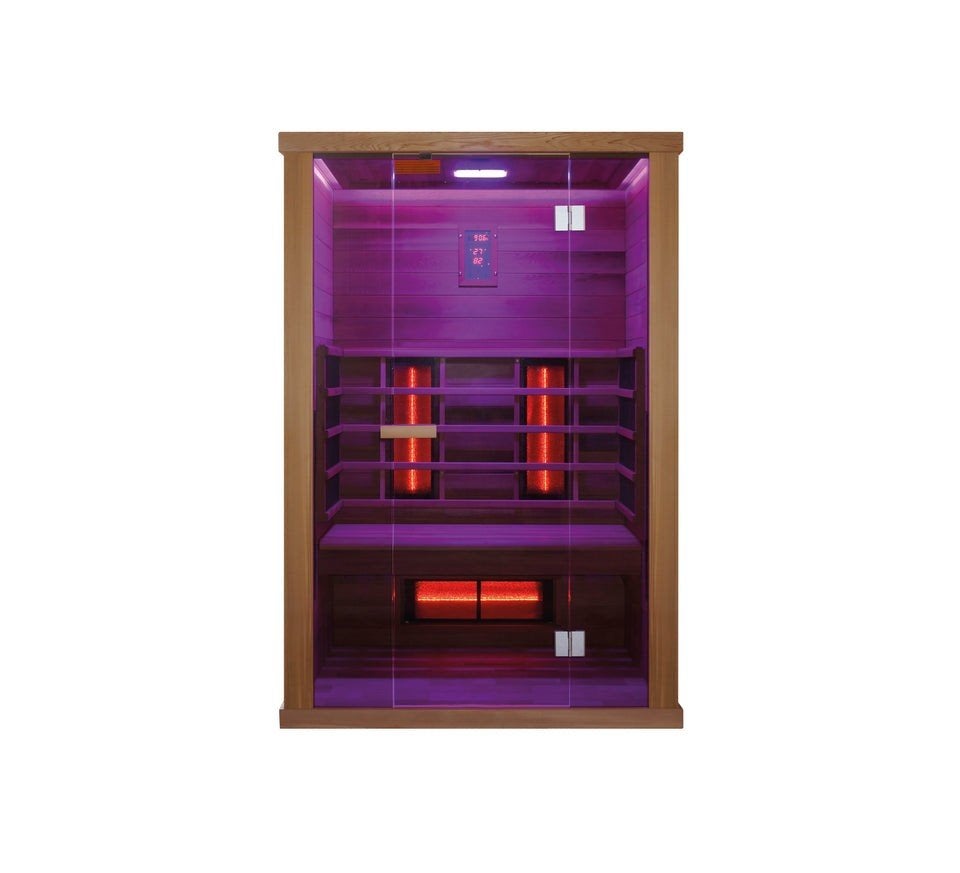 Fonteyn Briljant 2 Infrarood Sauna Cabine, Sport en Fitness, Ophalen, Zo goed als nieuw, Infrarood, Complete sauna