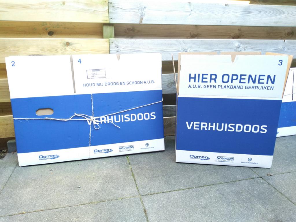 Verhuisdozen professioneel, 20st, Ophalen, Doos, 40 tot 60 cm, 50 tot 75 cm