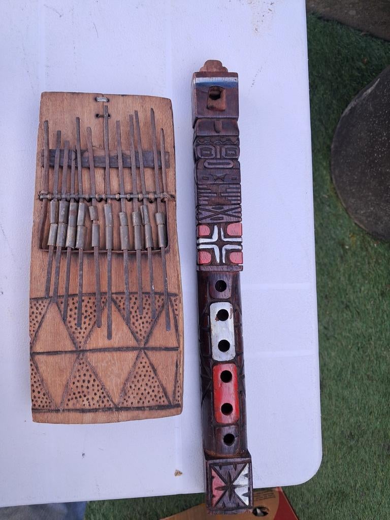 Vintage Afrikaanse muziekinstrumenten, Muziek en Instrumenten, Ophalen of Verzenden
