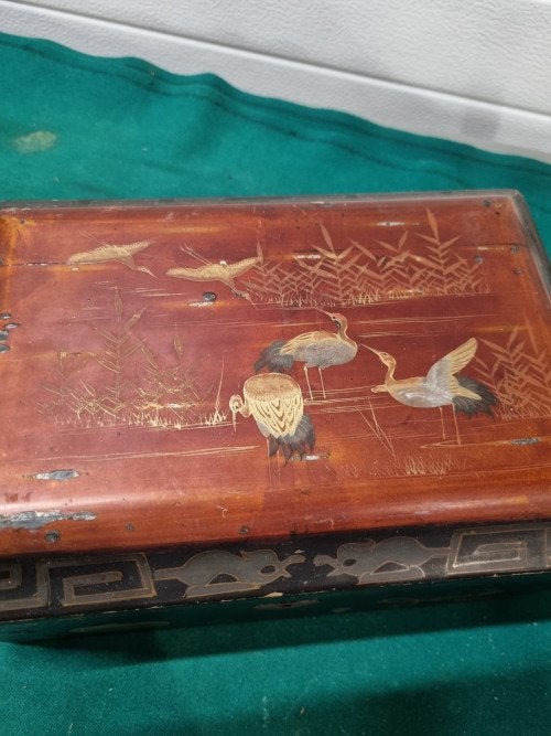 japanse doos kist Caja japonesa uit 1940 antieke, Ophalen of Verzenden