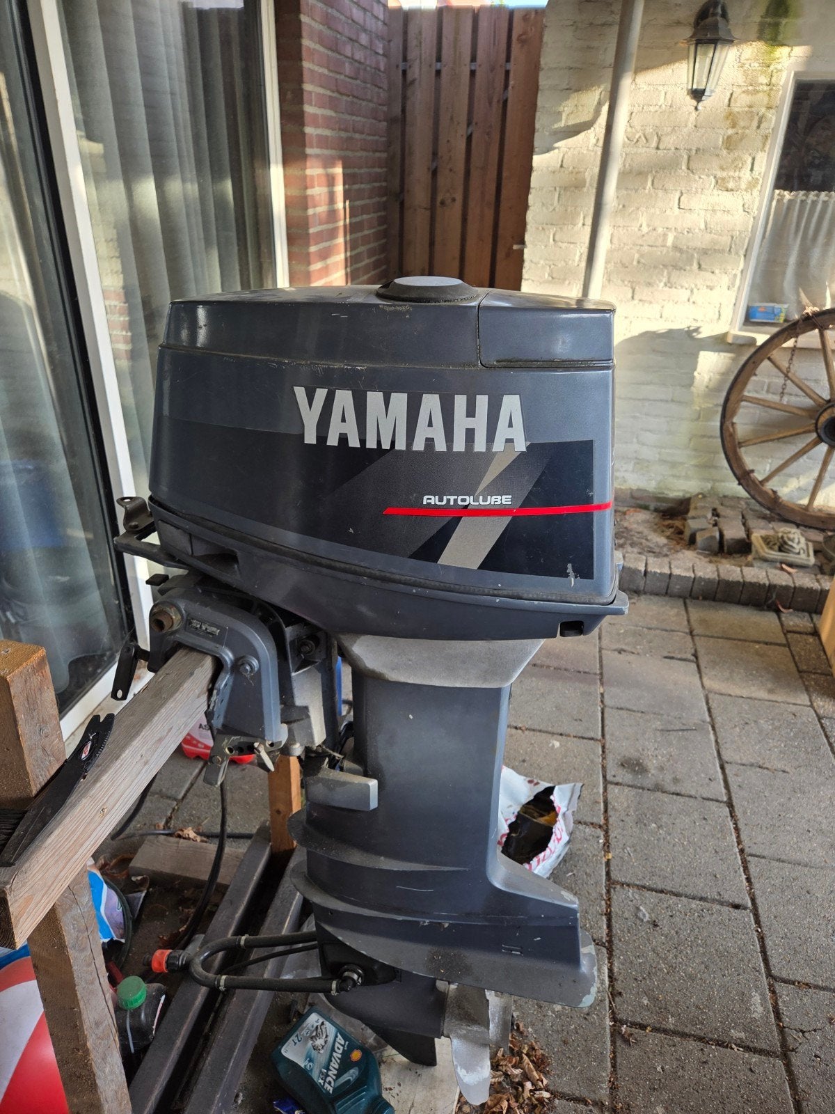 Yamaha 25pk autolube buitenboordmotor, Ophalen, Gebruikt, Benzine