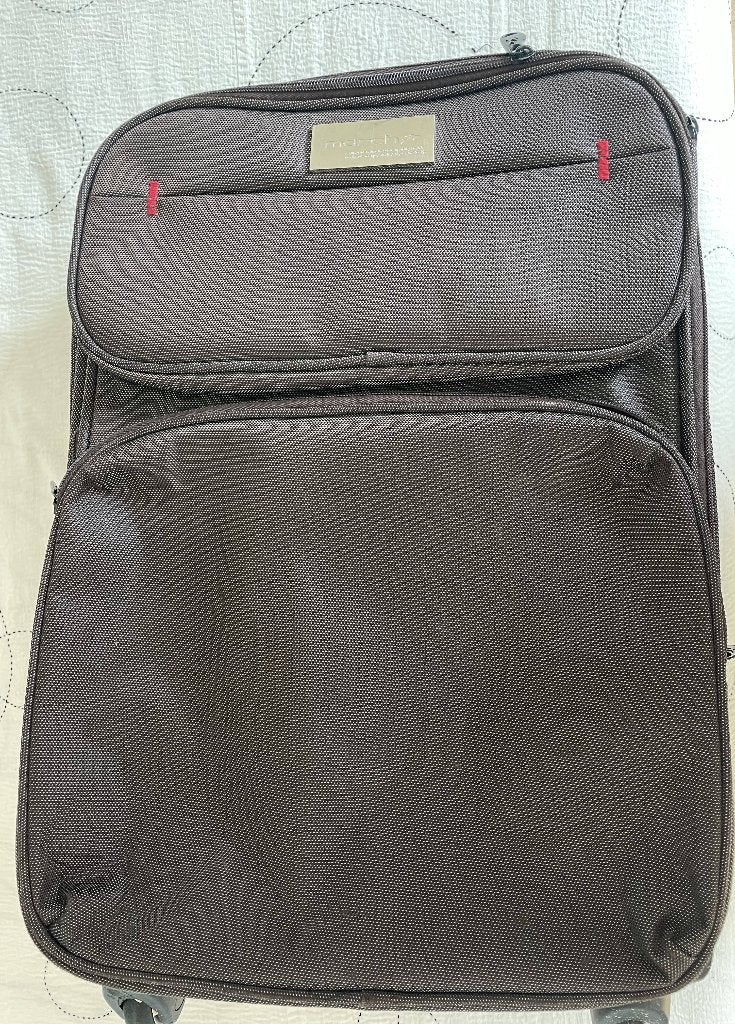 Softshell Koffer Handbagage - merk March, Wieltjes, Minder dan 50 cm, Ophalen of Verzenden, Zo goed als nieuw