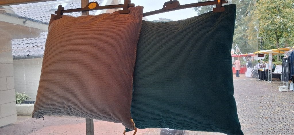 Kussens nieuw merk pomax 45x45cm, Ophalen, Nieuw, Grijs, Vierkant