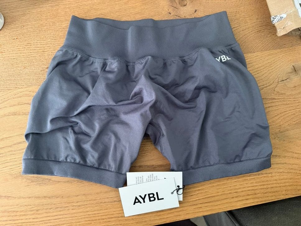 AYBL Adapt Seamless Short XL (valt als L) - Grijs, Kleding | Dames, Maat 42/44 (L), Ophalen of Verzenden, Grijs, Fitness of Aerobics