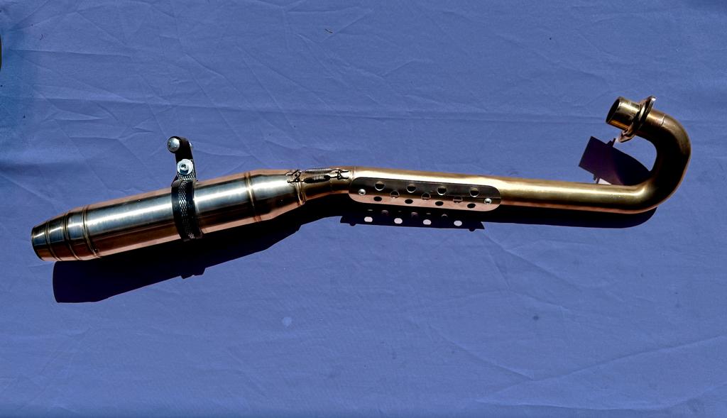 Unieke Royal Enfield Bullet 500 uitlaat, Motoren, Ophalen of Verzenden, Zo goed als nieuw