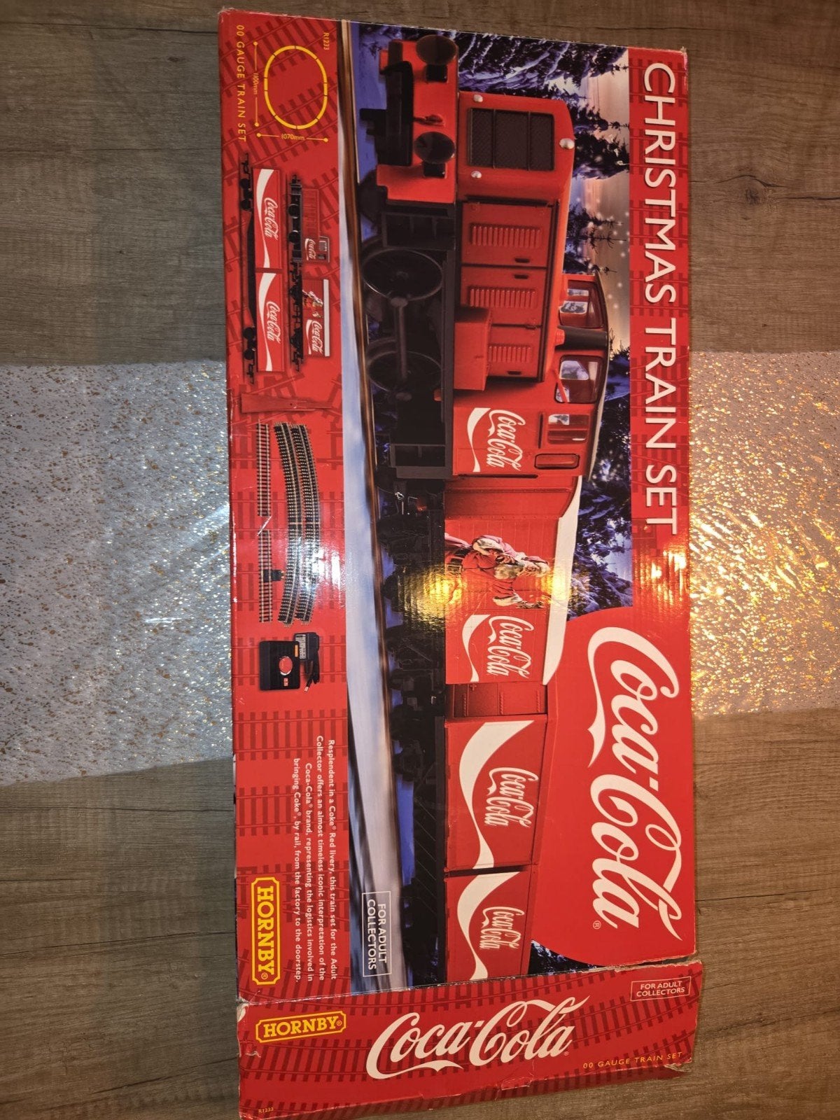 Hornby Coca-Cola Kerst Treinset - Nieuw in Doos, Overige merken, Treinset, Gelijkstroom, Nieuw
