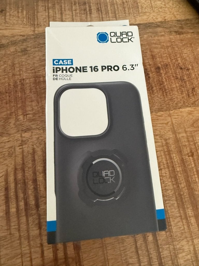 Quad Lock Hoesje voor iPhone 16 Pro 6.3" - zo goed als Nieuw