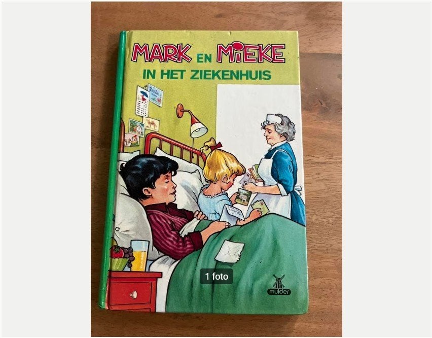 Riet Karels, Mark en Mieke in het Ziekenhuis, Boeken, Ophalen of Verzenden, Gelezen, Fictie algemeen