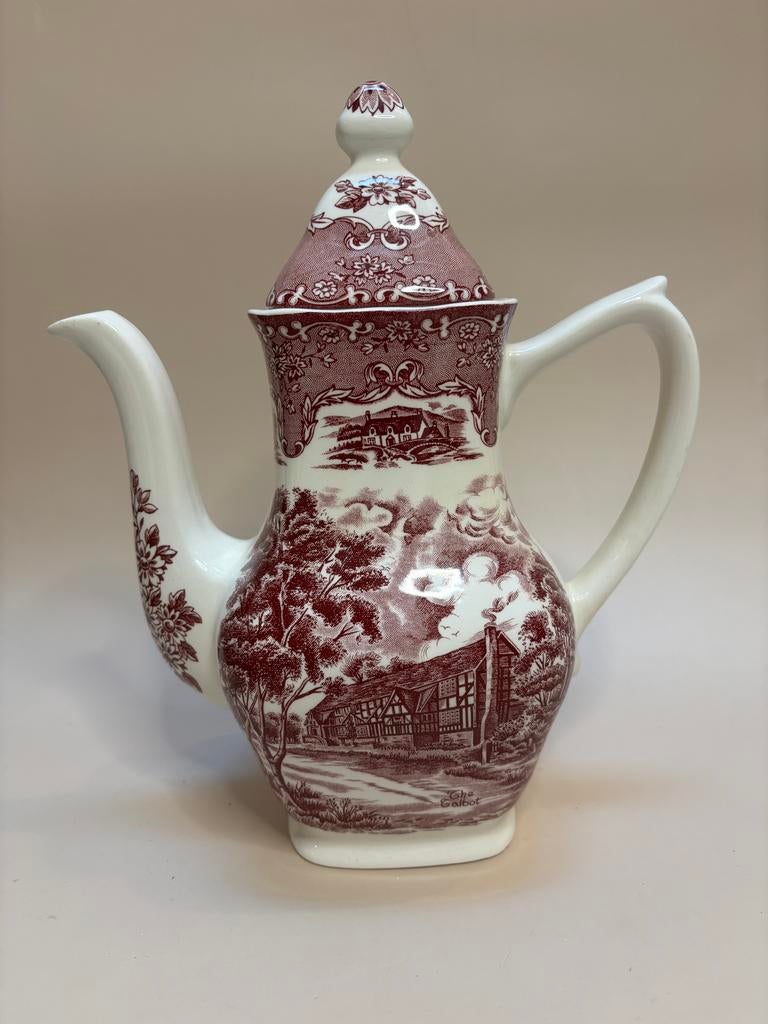 Vintage Grindley Staffordshire koffiepot, Ophalen of Verzenden