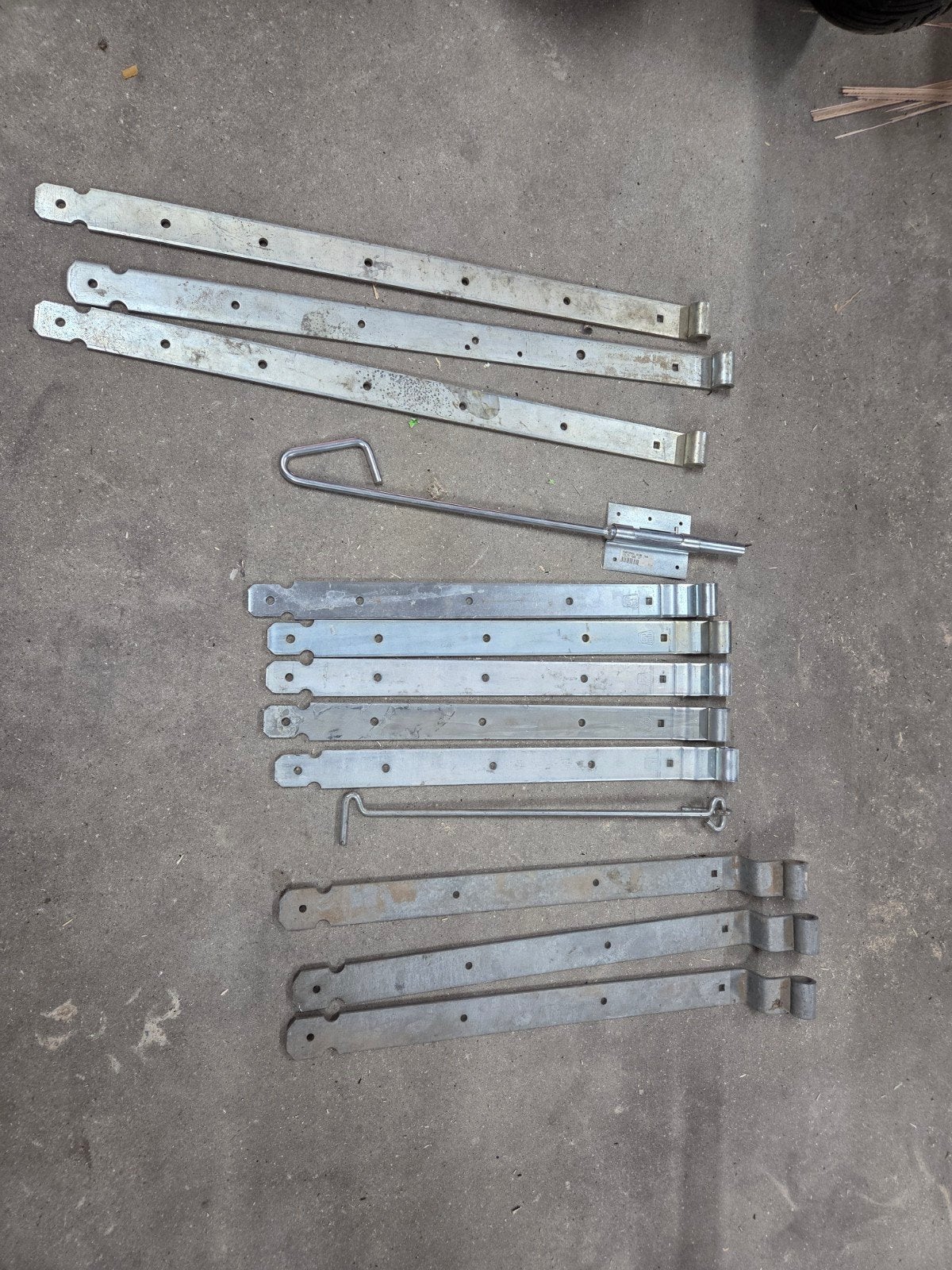 Diverse nieuwe zware gehengen, windhaak en staartgrendel, Ophalen of Verzenden, Nieuw, 250 mm of meer, Overige typen