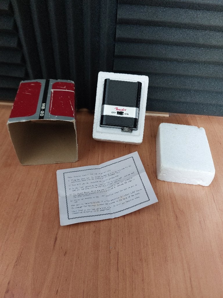 1970's Maxon MB-20 Power Booster Plug in Guitar, Muziek en Instrumenten, Ophalen of Verzenden, Zo goed als nieuw, Volume