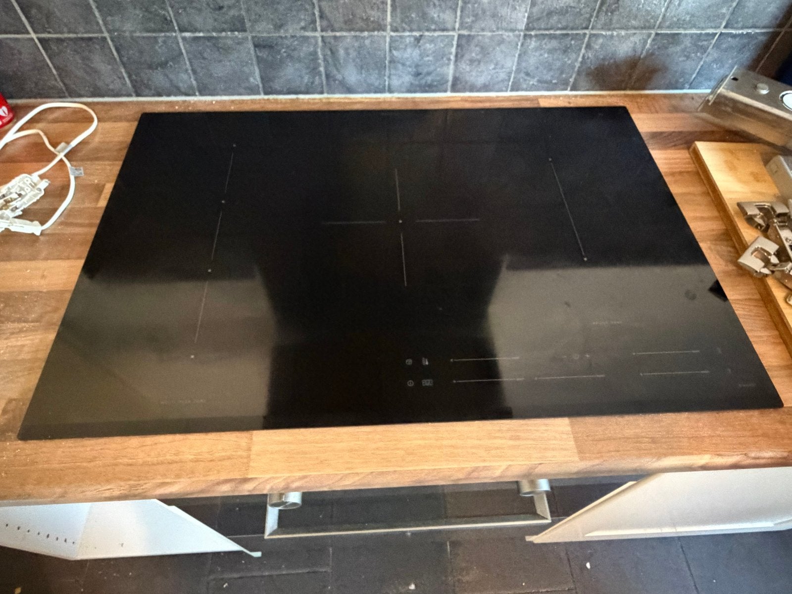 IKEA BLIXTSNABB inductiekookplaat, Ophalen, Gebruikt, Inbouw, Inductie