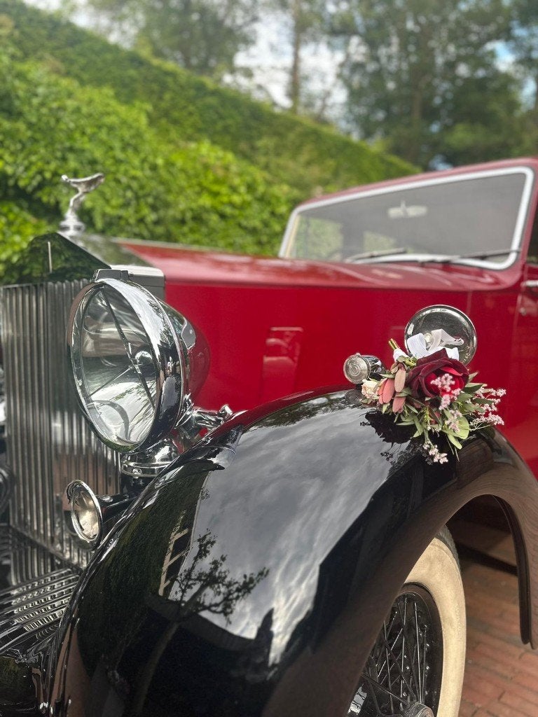 Rolls-Royce 1939 Rood -oldtimer, foto 6