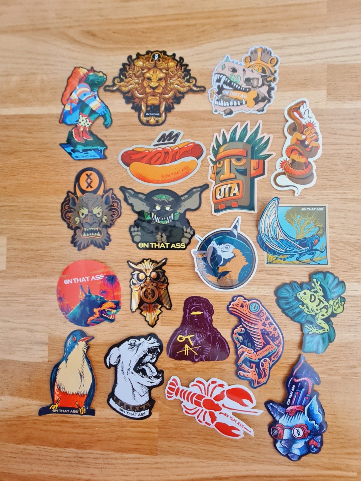 On that Ass stickerpakket 2, Ophalen of Verzenden, Nieuw, Merk