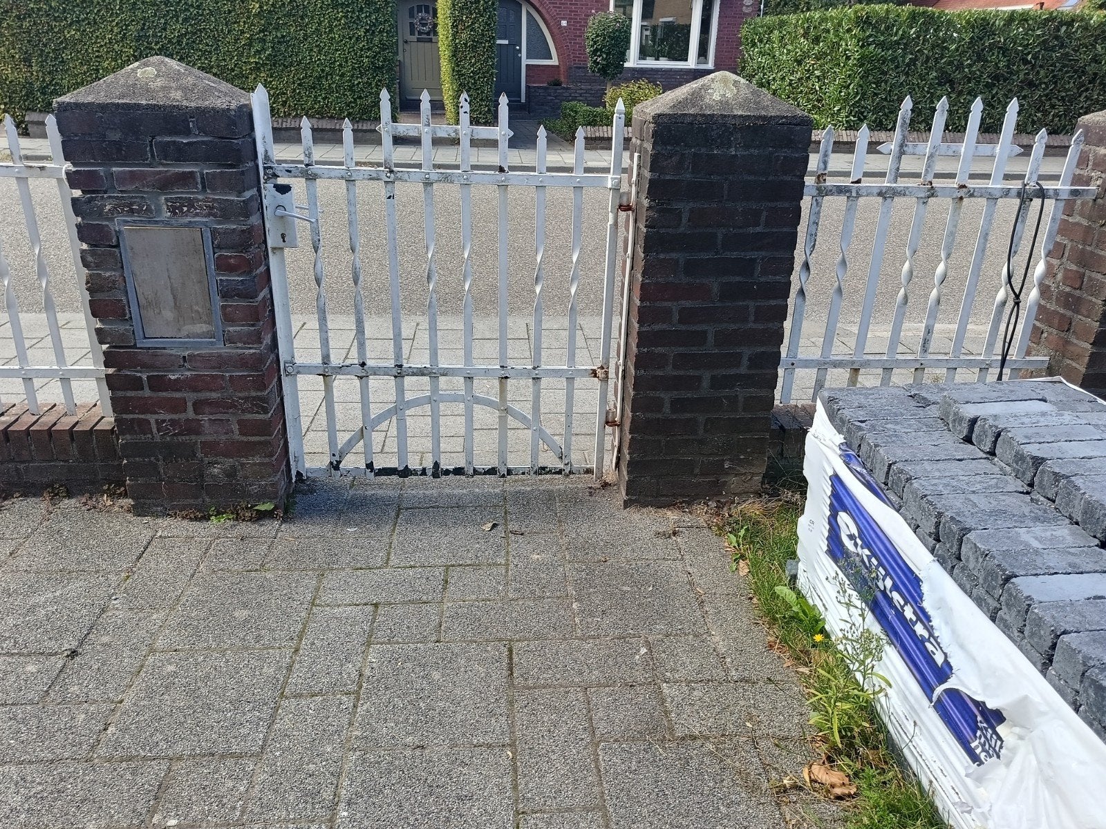 hekwerk looppoort - Gebruikt, Ophalen, Met poort, Gebruikt, Sierhekwerk