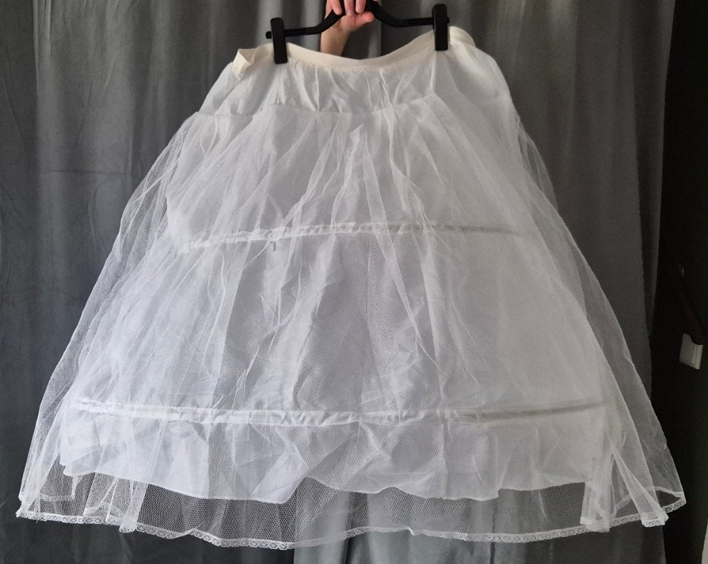 Witte Hoepelrok voor Trouwjurk - grote maat, Ophalen, Wit, Accessoires, Onbekend
