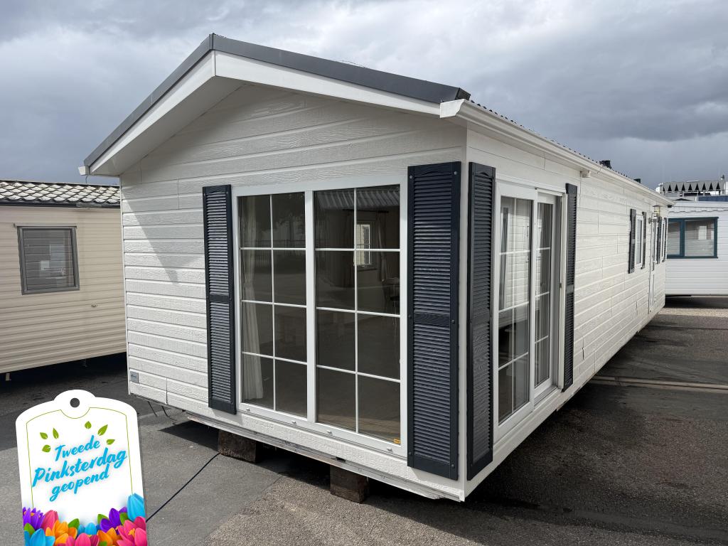 Arcabo Chalet 11 x 4 m 2 Slp Winterhard, Caravans en Kamperen, Niet ingevuld, Niet ingevuld, Niet ingevuld