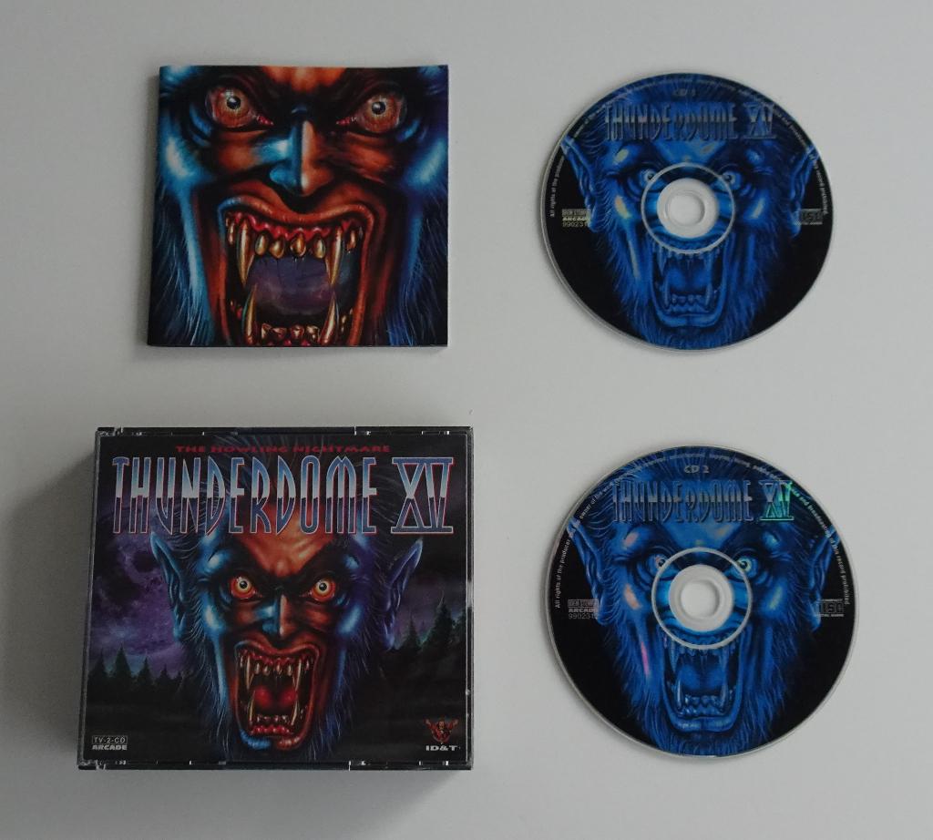 Thunderdome XV : The Howling Nightmare 2xCD uit 1996, Cd's en Dvd's, Cd's | Dance en House, Ophalen, Zo goed als nieuw