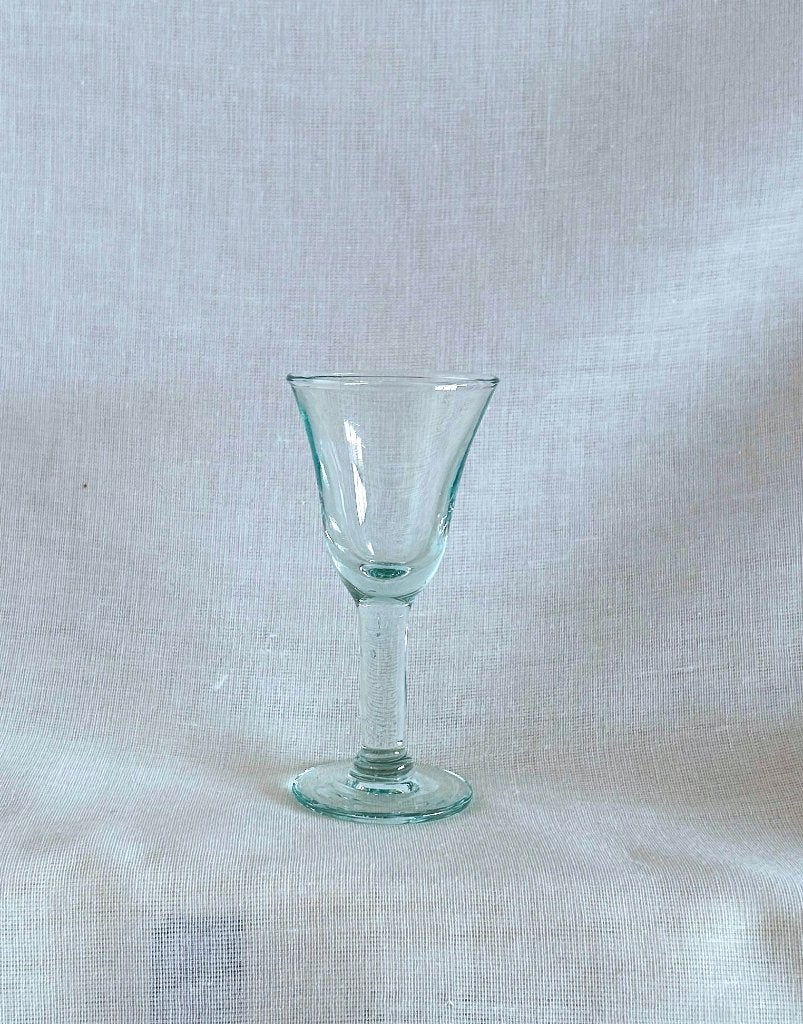Antiek 18e-eeuws kelkglas / jeneverglas 9,5h, Ophalen