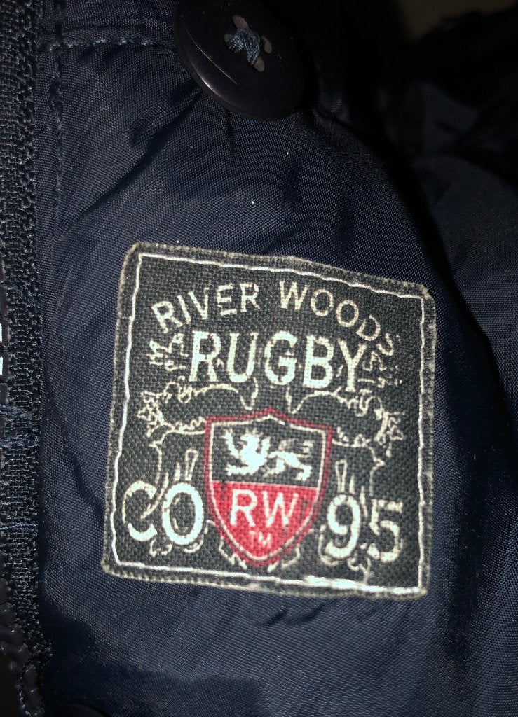 River Woods donker blauw bomber jack met capuchon, Ophalen, River Woods, Zo goed als nieuw, Jongen