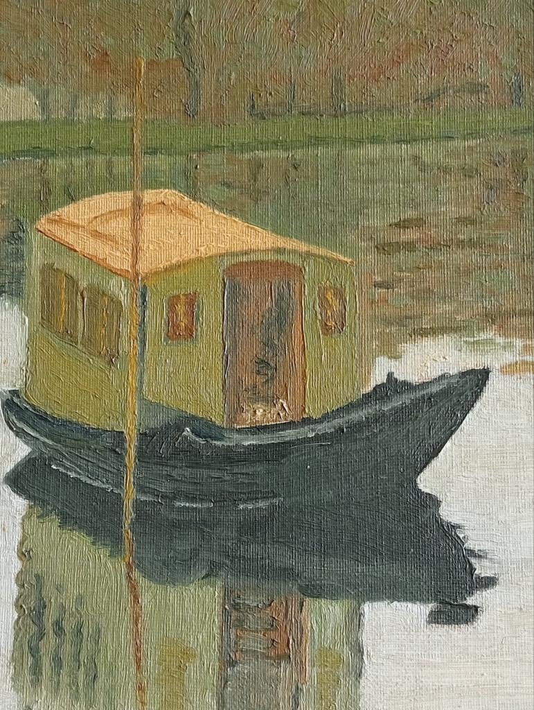 Naar Claude Monet De drijvende atelier studio boot, Ophalen of Verzenden
