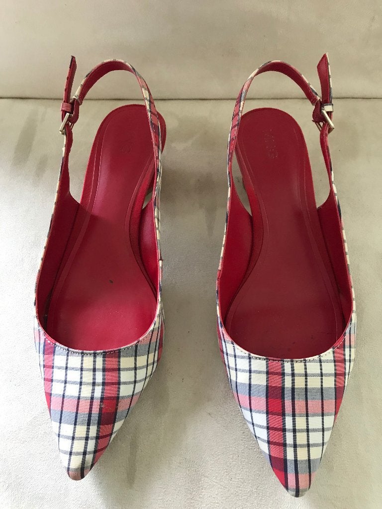Mango slingbacks, maat 38, Kleding | Dames, Schoenen, Ophalen of Verzenden, Overige kleuren, Mango, Sneakers of Gympen